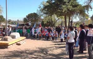 Giardino: acto oficial en conmemoración del fallecimiento de Sarmiento