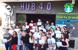 Huerta Grande: finalizó el curso de programación Python 